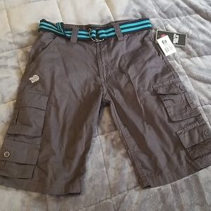 Kid's Shorts. South Pole. Size 12. NWT. Dark Grey.